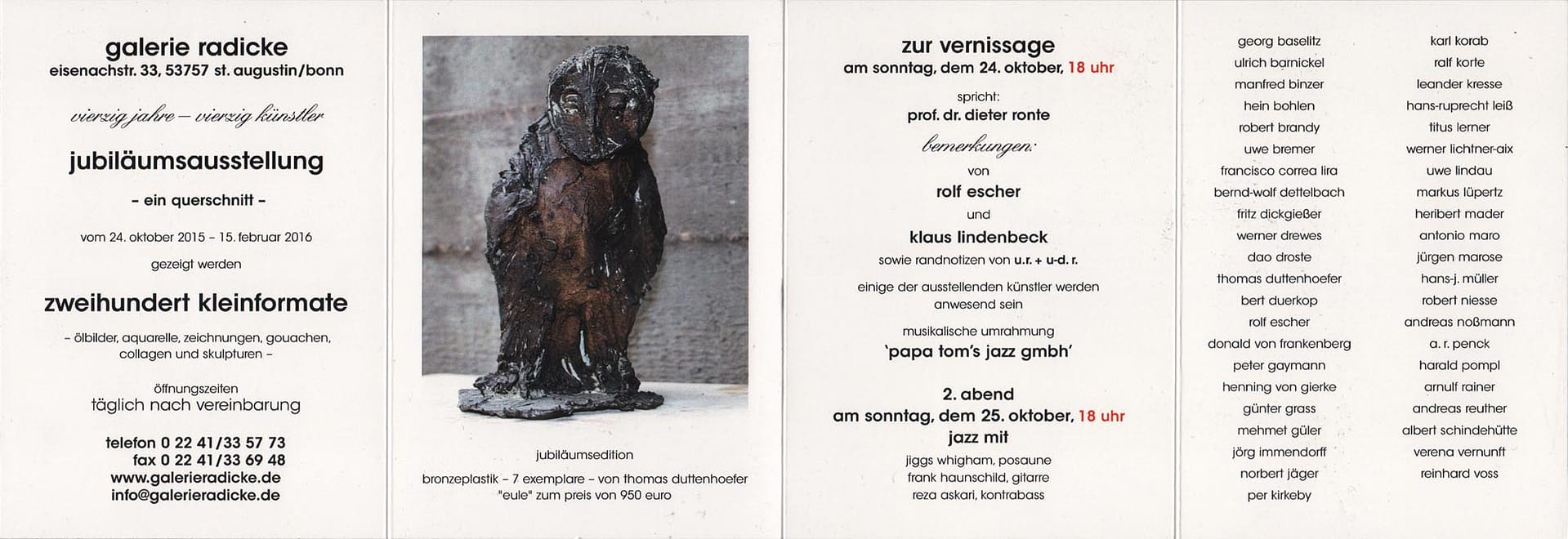 40 Jahre - 40 Künstler