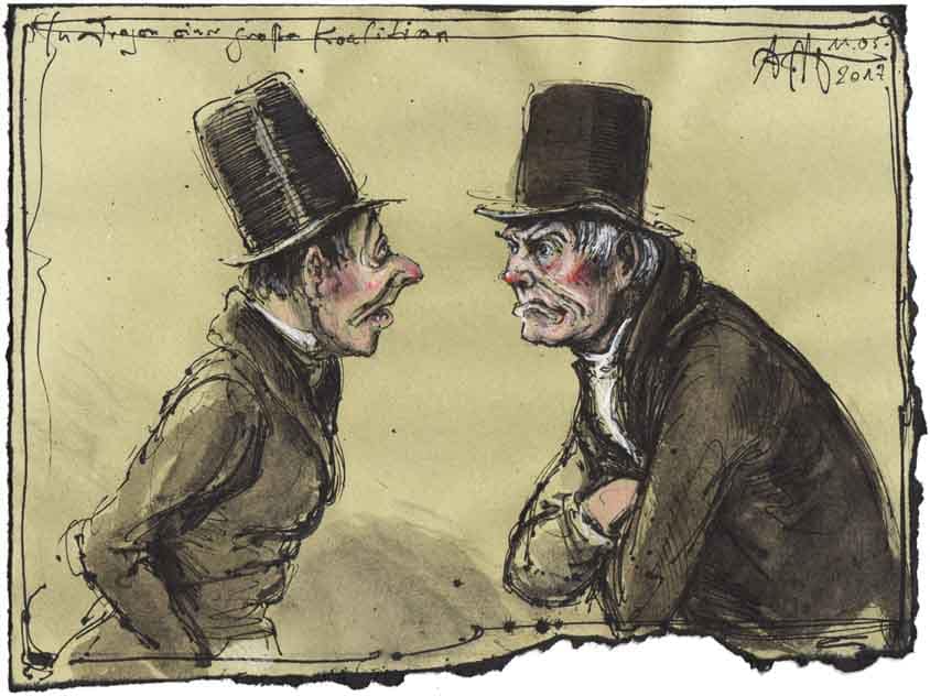 In Fragen einer großen Koaltion