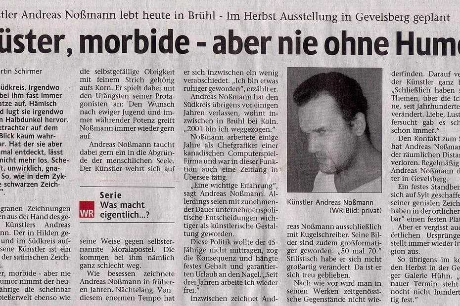 Düster, morbide - aber nie ohne Humor