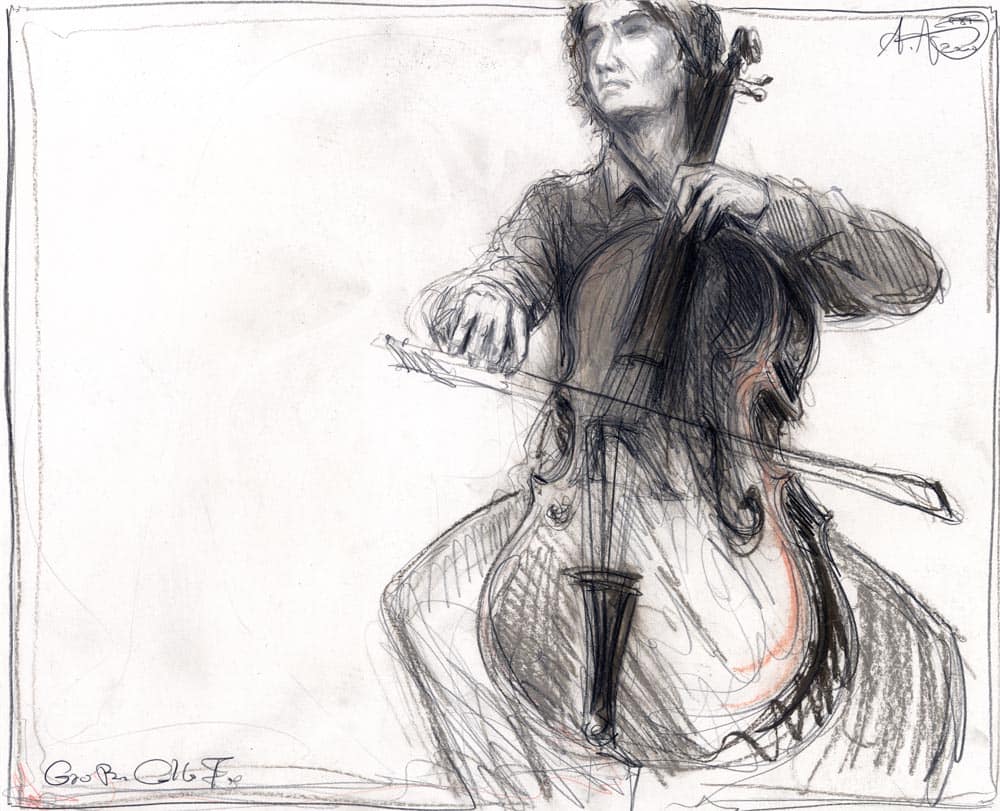 Großes Cello