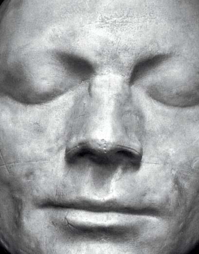 Totenmaske des Robespierre
